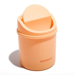 Muitomas Πλαστικό Καλάθι Αχρήστων Ροδακινί DESKBINPF