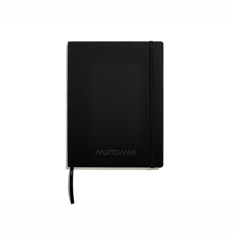 Muitomas Σημειωματάριο 19x25cm 120 Φύλλων Μαύρο NOTESBIGBK