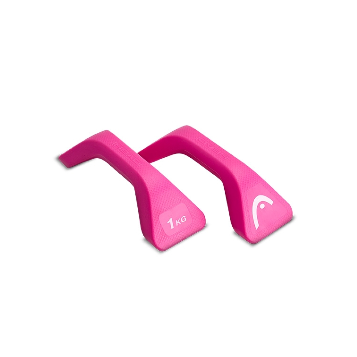 HEAD Βαράκια/Χειρολαβές για Push ups Σετ 2 x 1kg Ροζ HA188-2 - Image 2