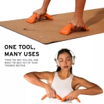 HEAD Βαράκια/Χειρολαβές για Push ups Σετ 2 x 1,5kg Πορτοκαλί HA188-3 - Image 2