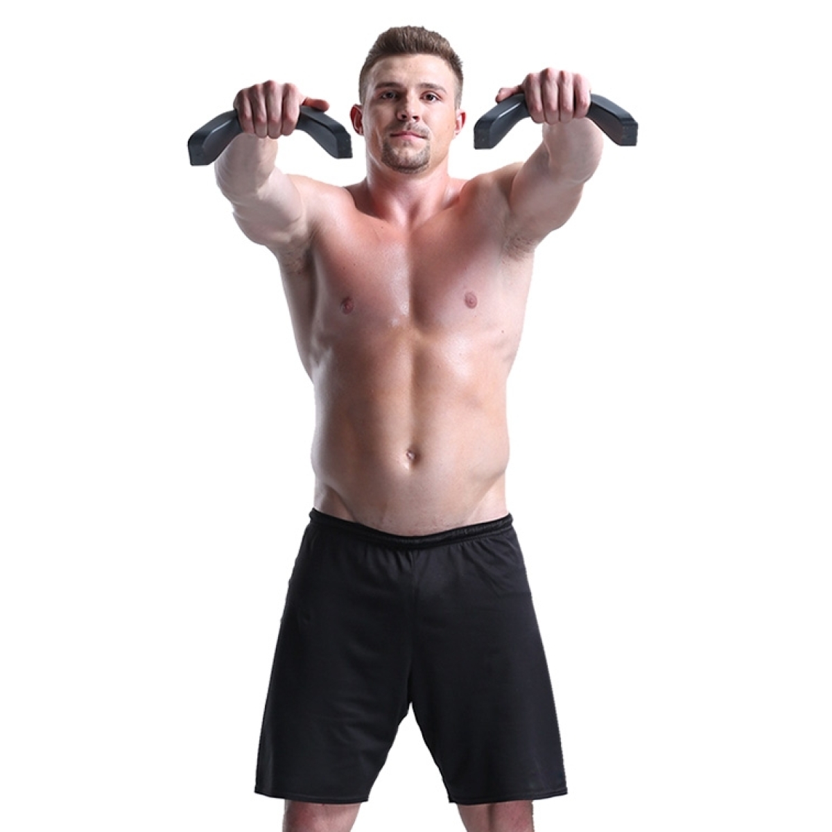 HEAD Βαράκια/Χειρολαβές για Push ups Σετ 2 x 2kg Μαύρα HA188-4 - Image 4