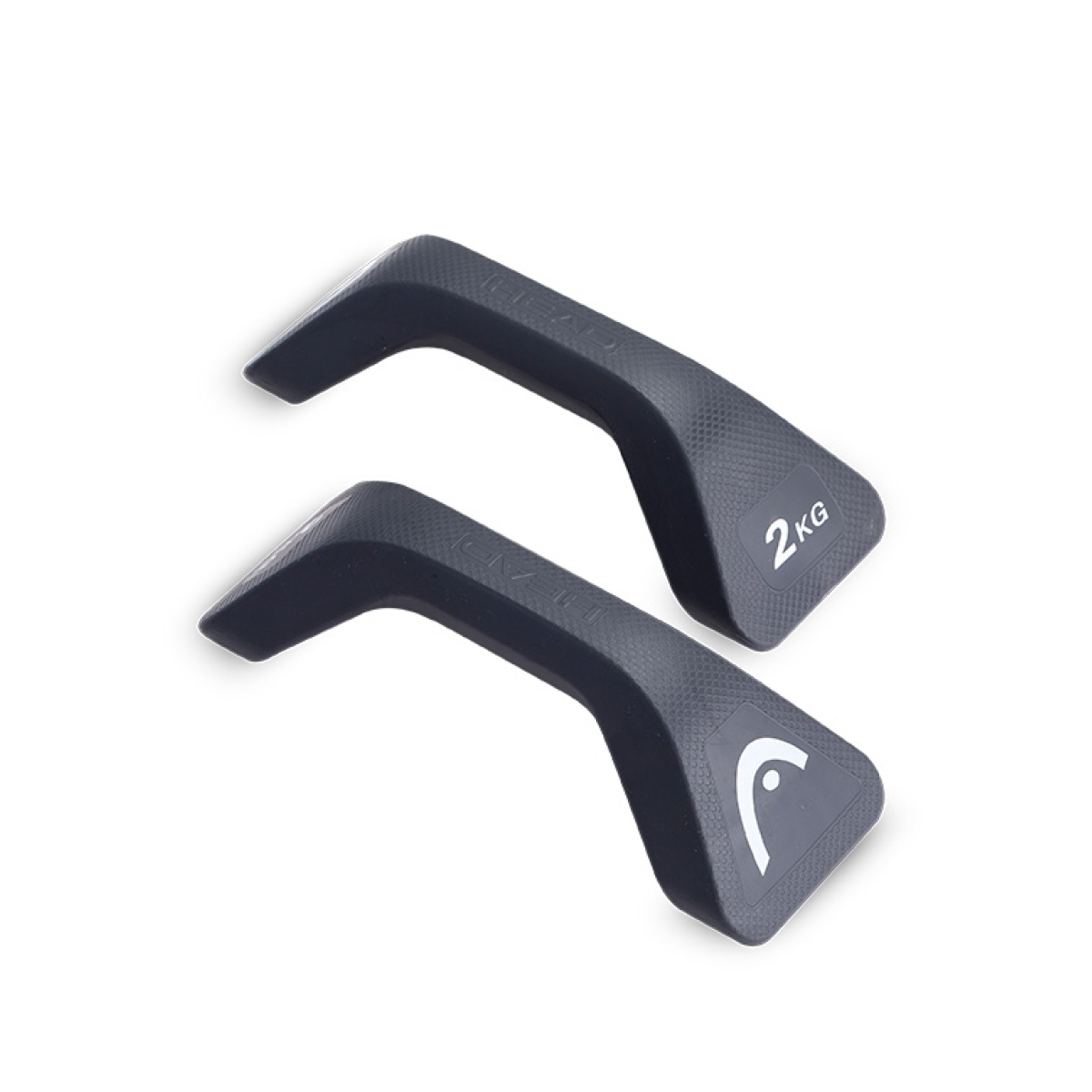 HEAD Βαράκια/Χειρολαβές για Push ups Σετ 2 x 2kg Μαύρα HA188-4 - Image 2