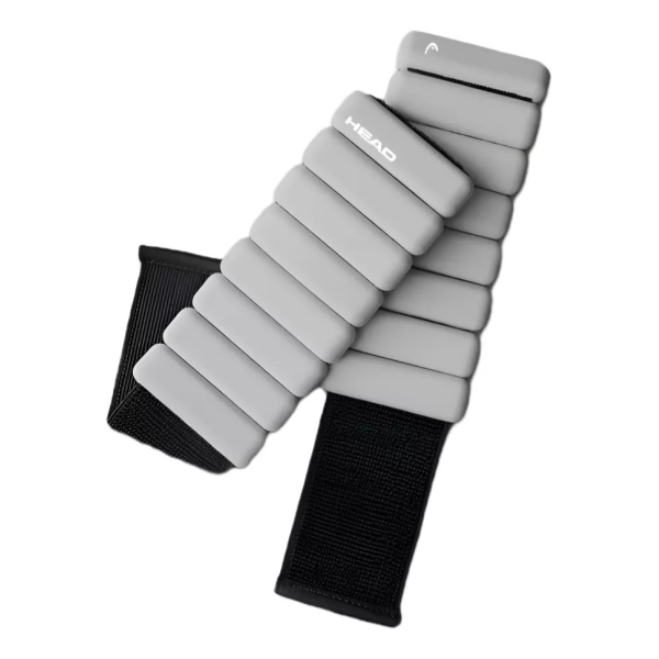 HEAD Βαράκια Άκρων Σετ 2 x 1kg Γκρι HA268-2K