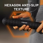 HEAD Βαράκια Dumbbell Σιλικόνης Σετ 2 x 2kg Μαύρο HA725-4K - Image 4