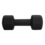 FITPADDY Βαράκι Εξάγωνο από Νεοπρένιο 5kg Μαύρο DB1X5BK - Image 3
