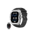 KSIX Smartwatch Hero, 1.95" AMOLED IP68 Sports & Health Mode Μαύρο BXSW25N - Image 3