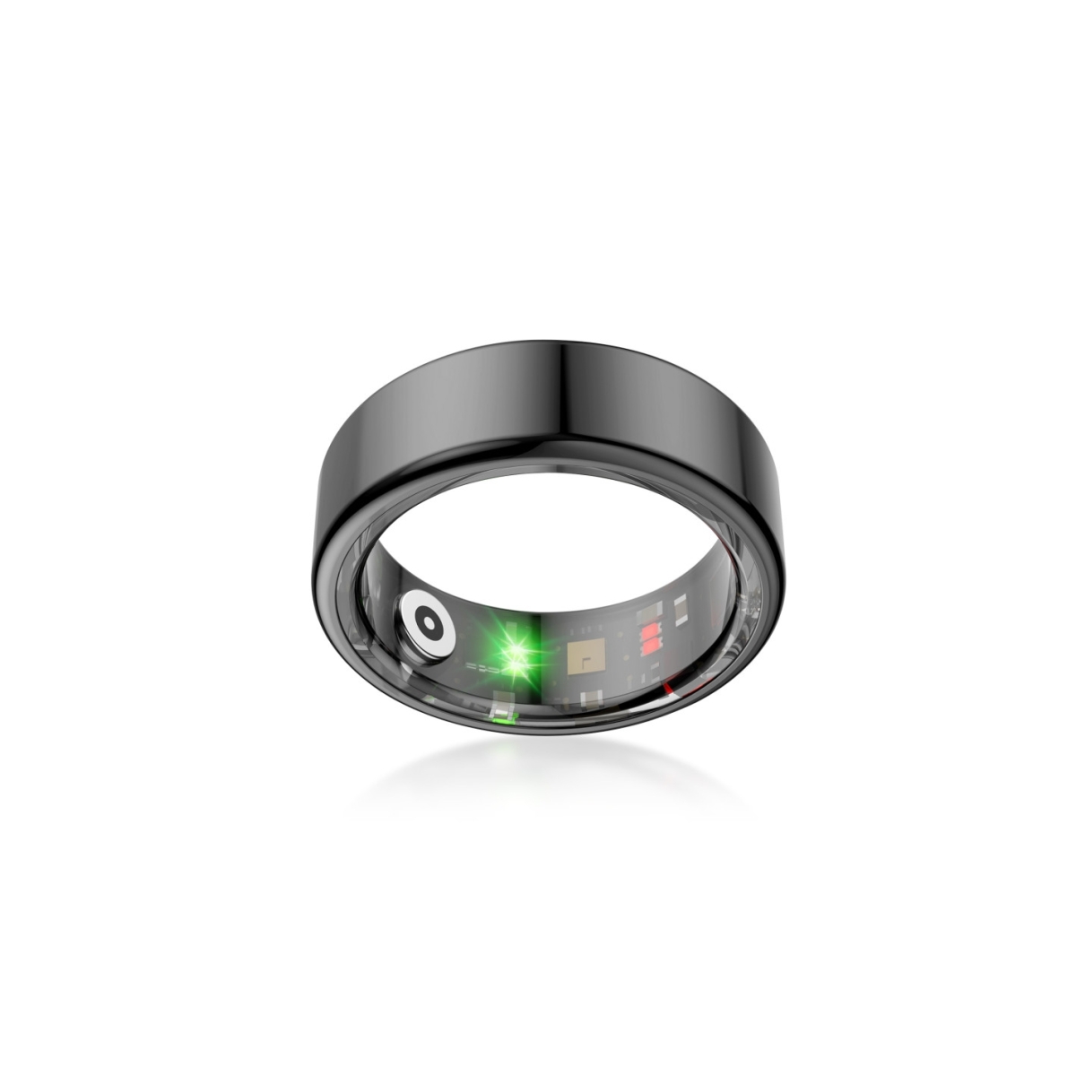 KSIX Smart Ring Saturn M 20mm 5ATM με Παλμογράφο και Sleep Monitor Μαύρο BSR01N10 - Image 2