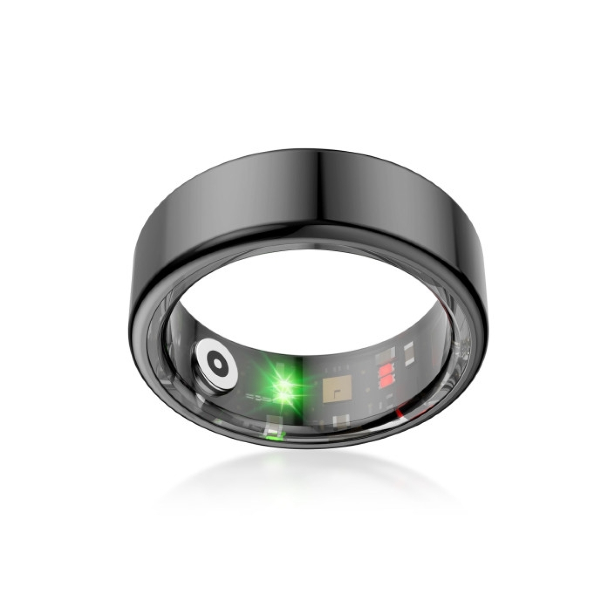 KSIX Smart Ring Saturn L – Αδιάβροχο Έξυπνο Δαχτυλίδι 5ATM 20.6mm Μαύρο BSR01N11 - Image 2