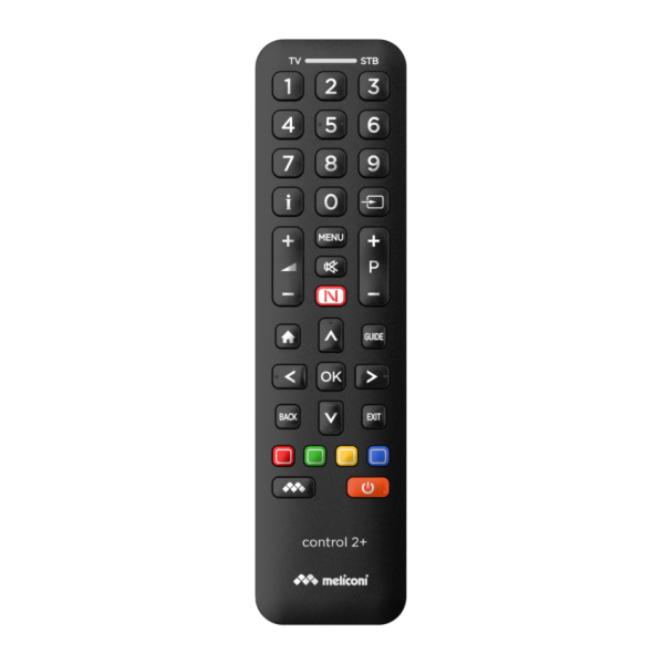 Meliconi Universal Τηλεχειριστήριο 2in1 για Τηλεόραση και Ψηφιακό Δέκτη CONTROL 2+ 808038