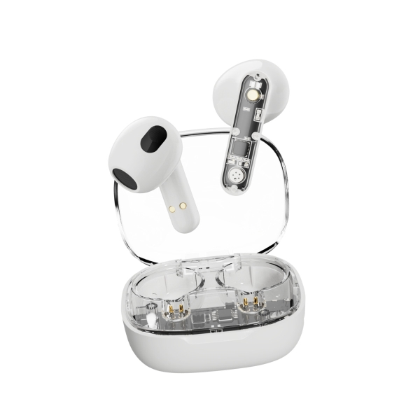 STREETZ True Wireless ακουστικά Λευκά T150-WHT