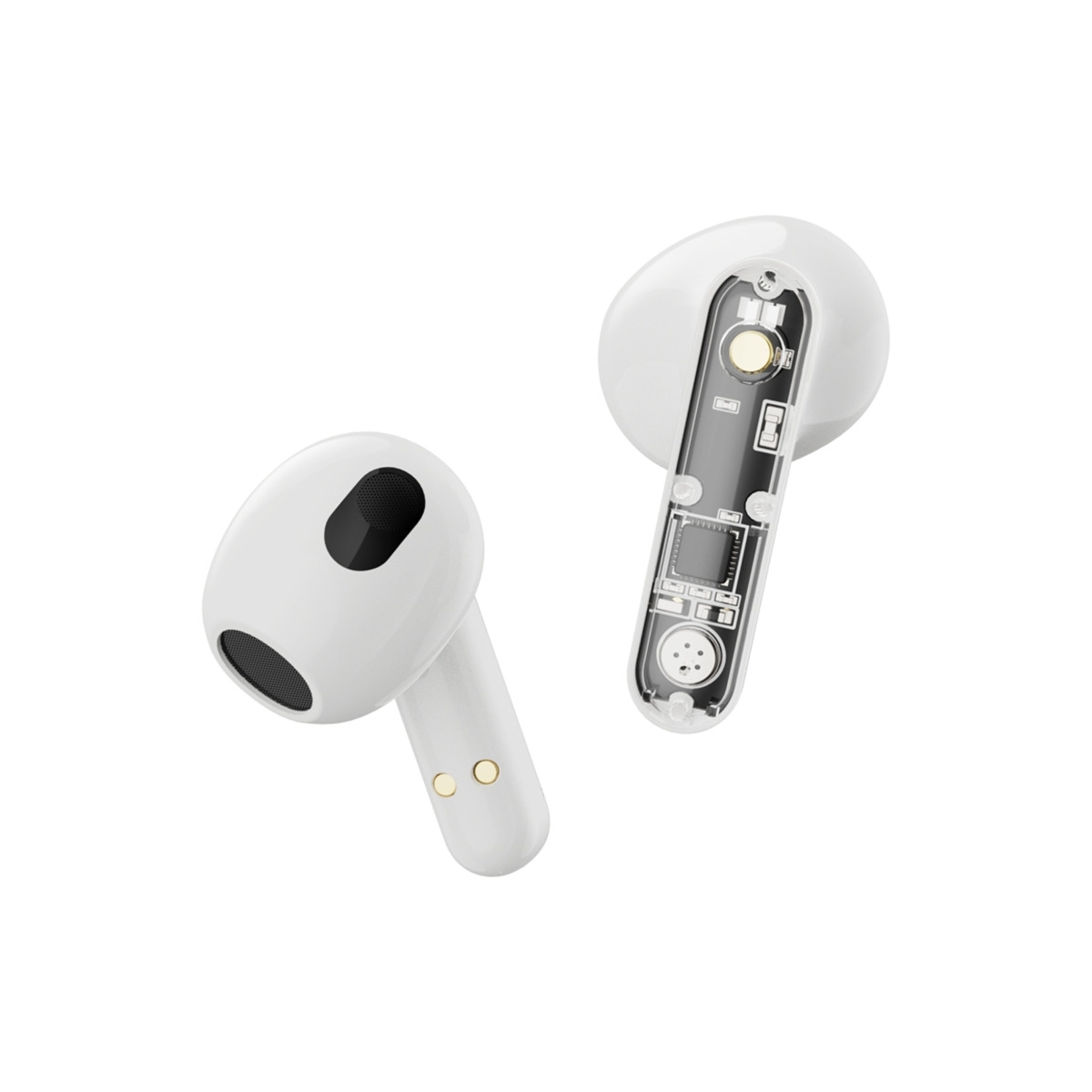 STREETZ True Wireless ακουστικά Λευκά T150-WHT - Image 4