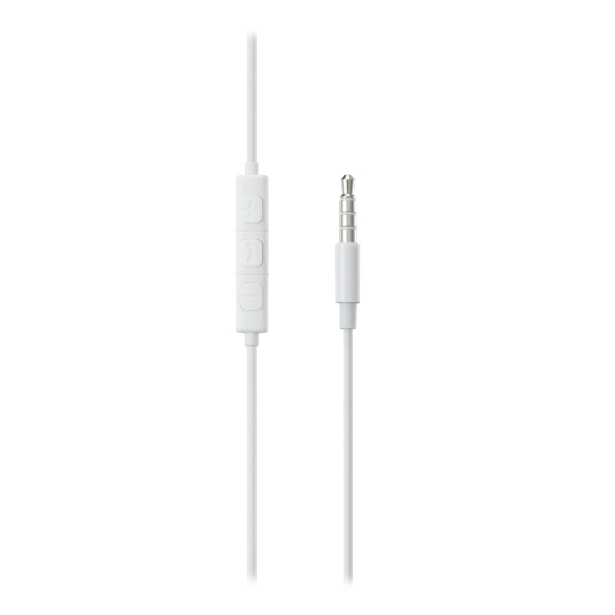 STREETZ Ακουστικά Ψείρες 3,5mm με Μικρόφωνο Λευκά E130-WHT - Image 3
