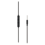 STREETZ Ακουστικά Ψείρες 3,5mm με Μικρόφωνο Μαύρα E130-BLK - Image 3