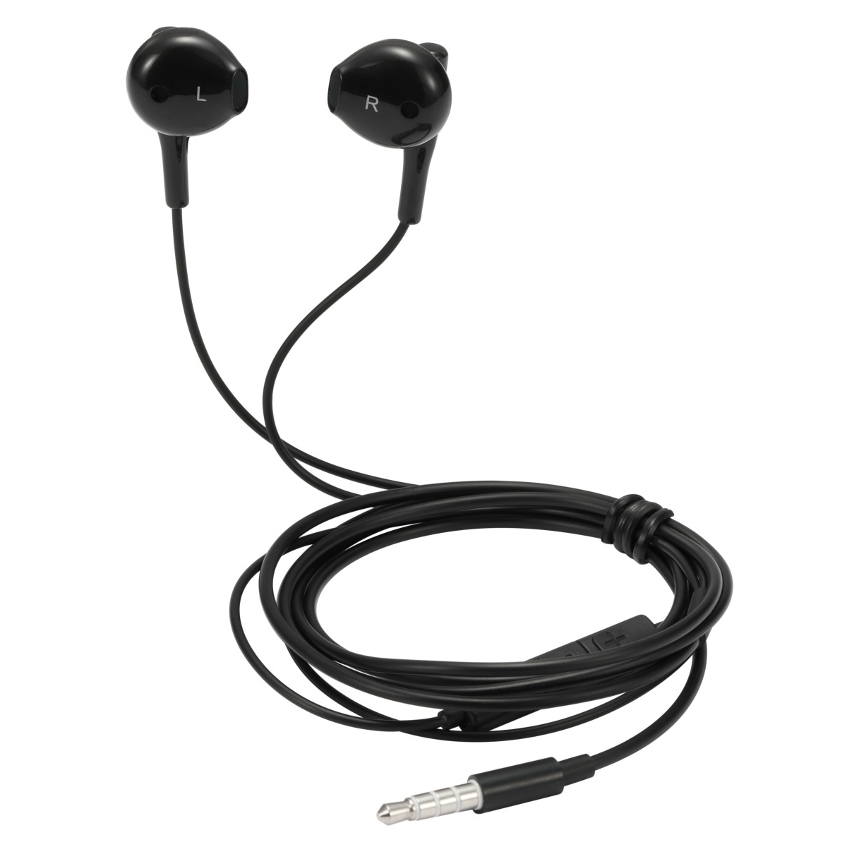 STREETZ Ακουστικά Ψείρες 3,5mm με Μικρόφωνο Μαύρα E130-BLK - Image 4