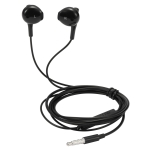 STREETZ Ακουστικά Ψείρες 3,5mm με Μικρόφωνο Μαύρα E130-BLK - Image 4