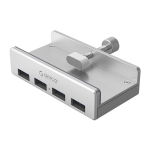 Orico USB 3.0 Hub με Θύρες 4xUSB-A Ασημί MH4PU