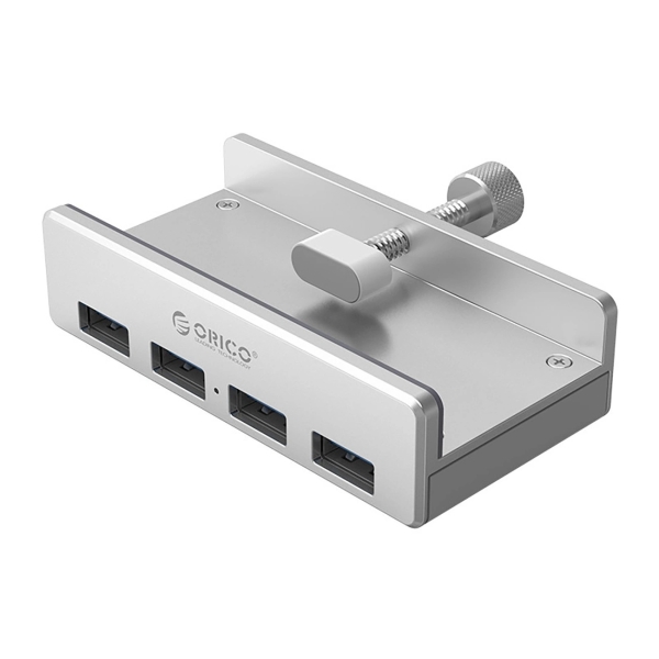 Orico USB 3.0 Hub με Θύρες 4xUSB-A Ασημί MH4PU