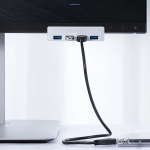 Orico USB 3.0 Hub με Θύρες 4xUSB-A Ασημί MH4PU - Image 4