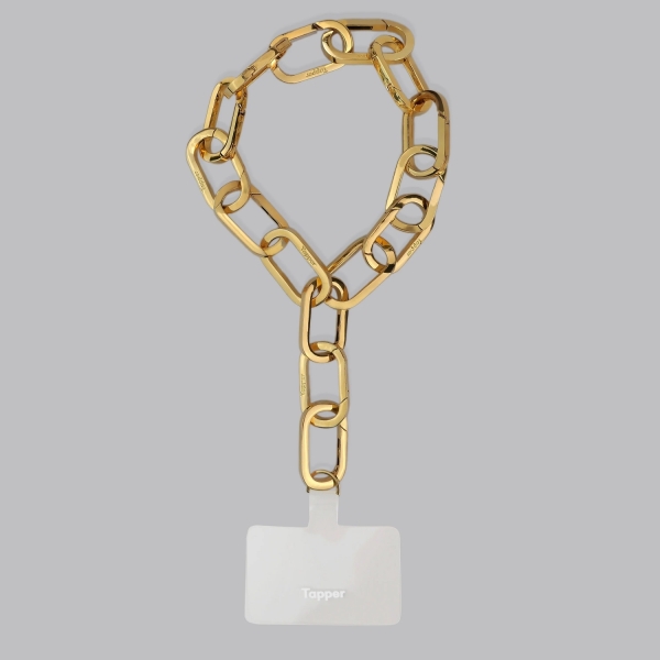 Tapper Αλυσίδα Χειρός με Carabiner Universal Χρυσή 18K Gold 1363
