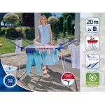 Leifheit Pegasus 200 Πτυσσόμενη Απλώστρα Δαπέδου από Μέταλλο με Μήκος Απλώματος 20m 81520 - Image 3