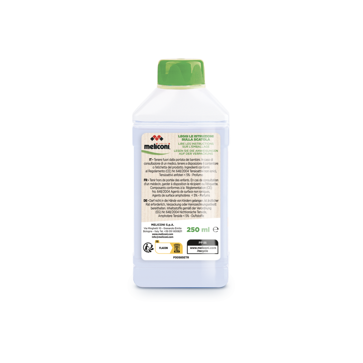 Meliconi ECO 2σε1 Καθαριστικό και Αφαλατικό Πλυντηρίου Ρούχων Υγρό 250 ml Σετ 2τμχ 656161 - Image 3