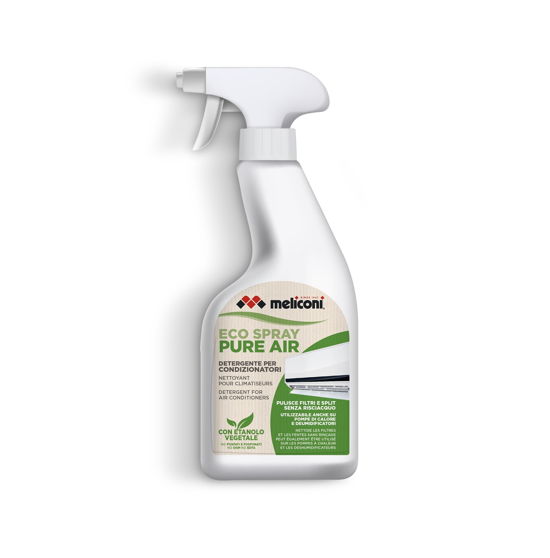 Meliconi Eco Spray Pure Air 500Ml Καθαριστικό Για Κλιματιστικά 500Ml 621028