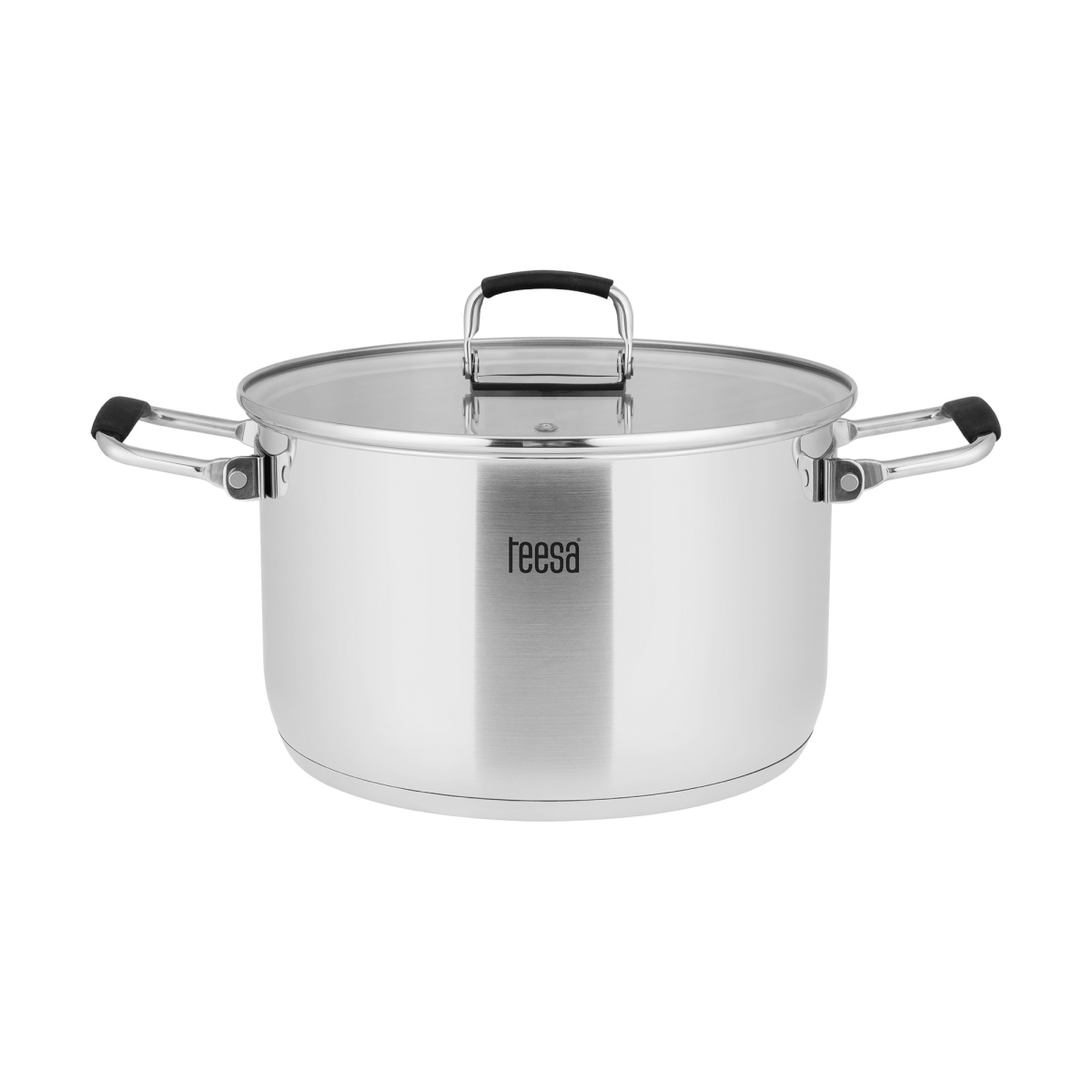 Teesa Cook Prime Σετ 3 Κατσαρόλες από Ανοξείδωτο Ατσάλι με Καπάκι TSA0149 - Image 4