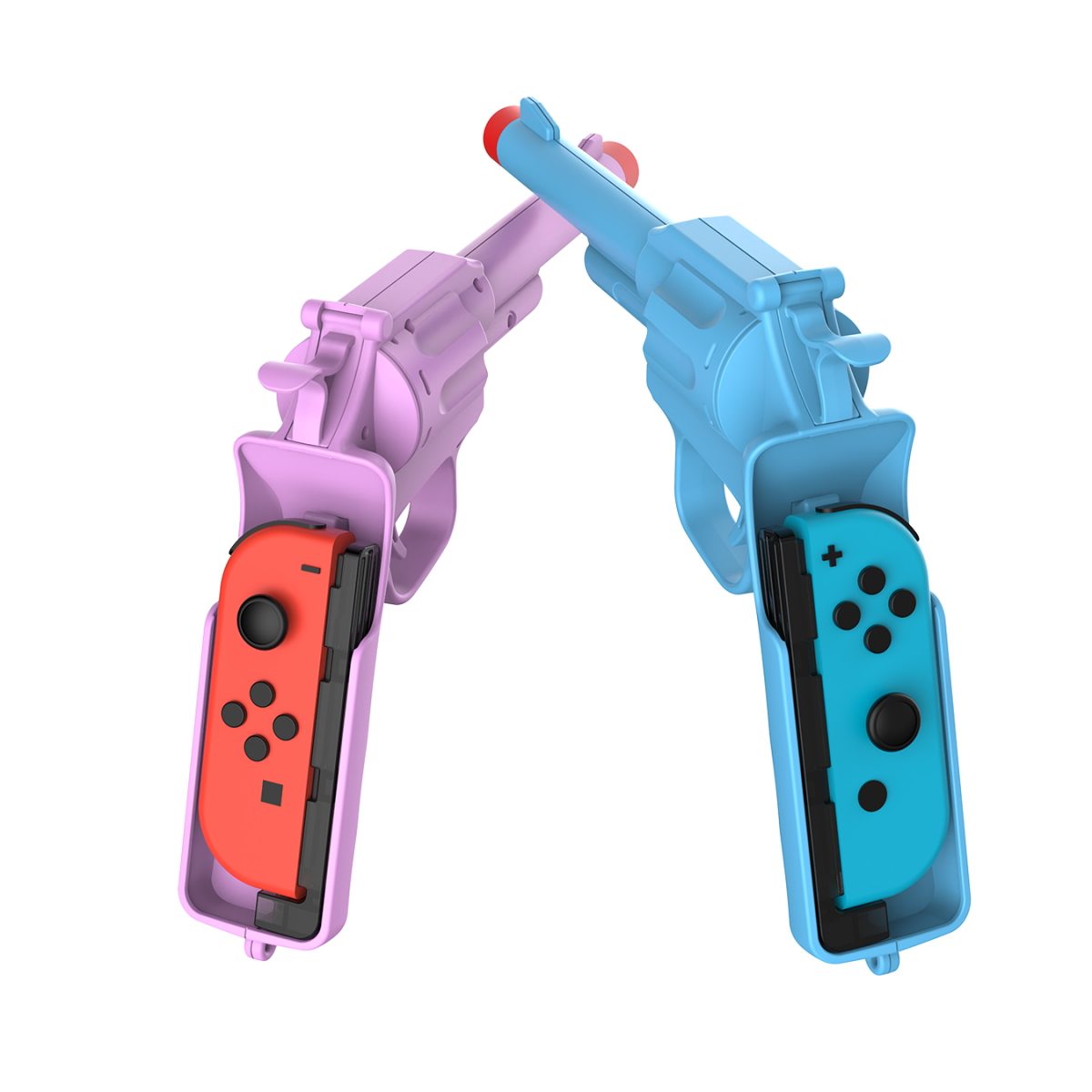 Maxx Tech Παιχνίδι Mad Bullets για Nintendo Switch 1&2 με 2x Revolver Αξεσουάρ για Χειριστήρια Joy-Con MXT-MB-SW1&2 - Image 3