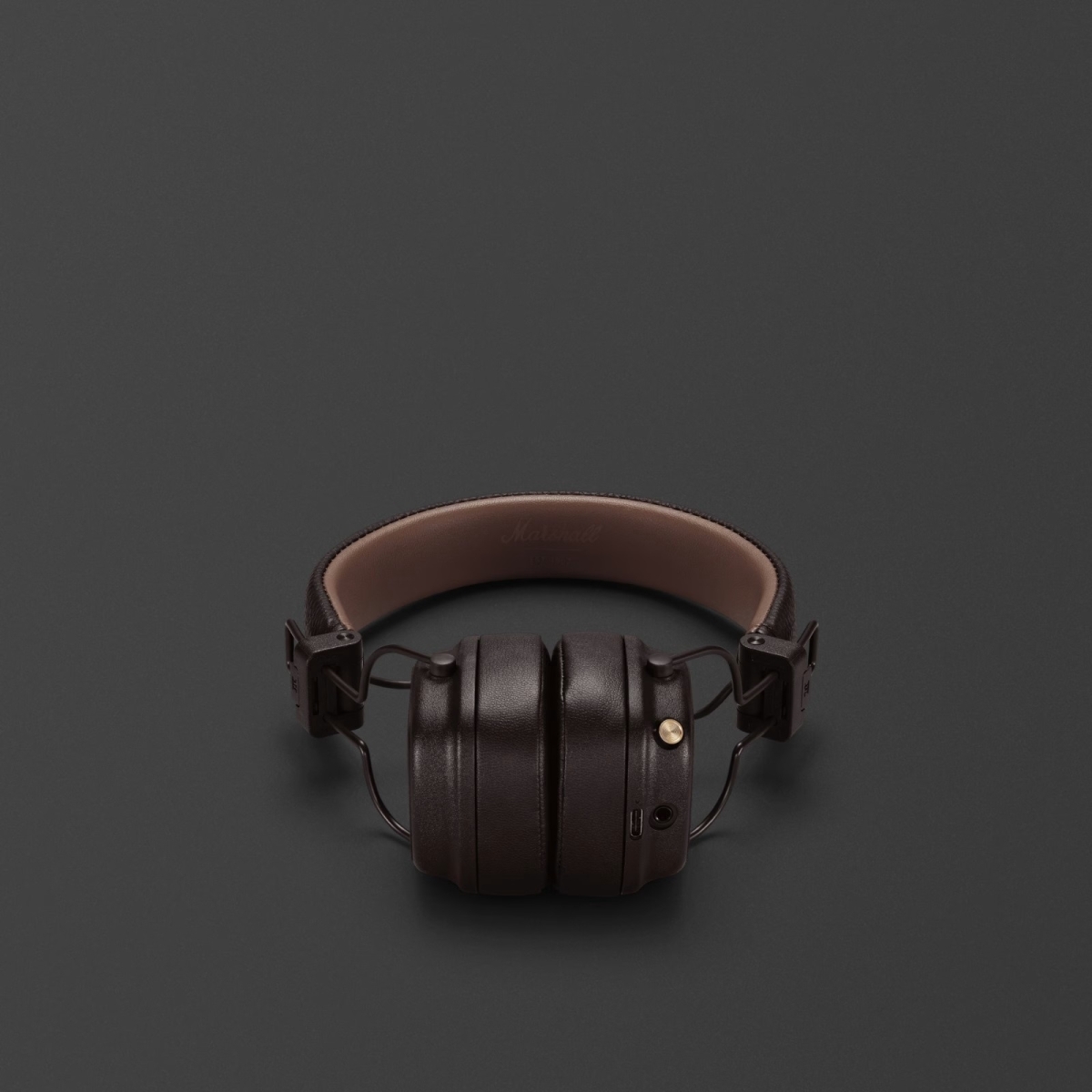 Marshall Major IV Ασύρματα / Ενσύρματα On Ear Ακουστικά με 80 ώρες Λειτουργίας και Quick Charge Καφέ 1006127 - Image 2
