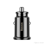Baseus Φορτιστής Αυτοκινήτου 3A, 12V, 15.5W Max, 2xUSB-A Μαύρος CCALL-ML01 - Image 4