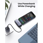 Ugreen Powerbank 5000 mAh 22.5W, με Ενσωματωμένο Βύσμα USB-C Γκρι PB503 / 35338 - Image 3