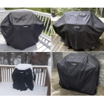 Κάλυμμα Ψησταριάς 100x60x95cm Αδιάβροχο Μαύρο 00021074 - Image 3