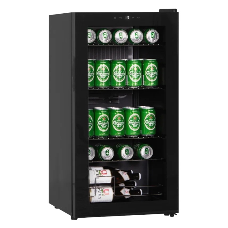 Cavin Northern Collection 82 Ψυγείο Μπύρας για 110 Κουτάκια 330ml ή 54 Γυάλινα Μπουκάλια 43x84x45 cm 82L Μαύρο NC-82B