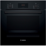 Bosch Φούρνος άνω Πάγκου 66lt χωρίς Εστίες Π59.4εκ. Μαύρος HBF134EB2