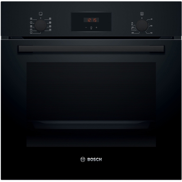 Bosch Φούρνος άνω Πάγκου 66lt χωρίς Εστίες Π59.4εκ. Μαύρος HBF134EB2