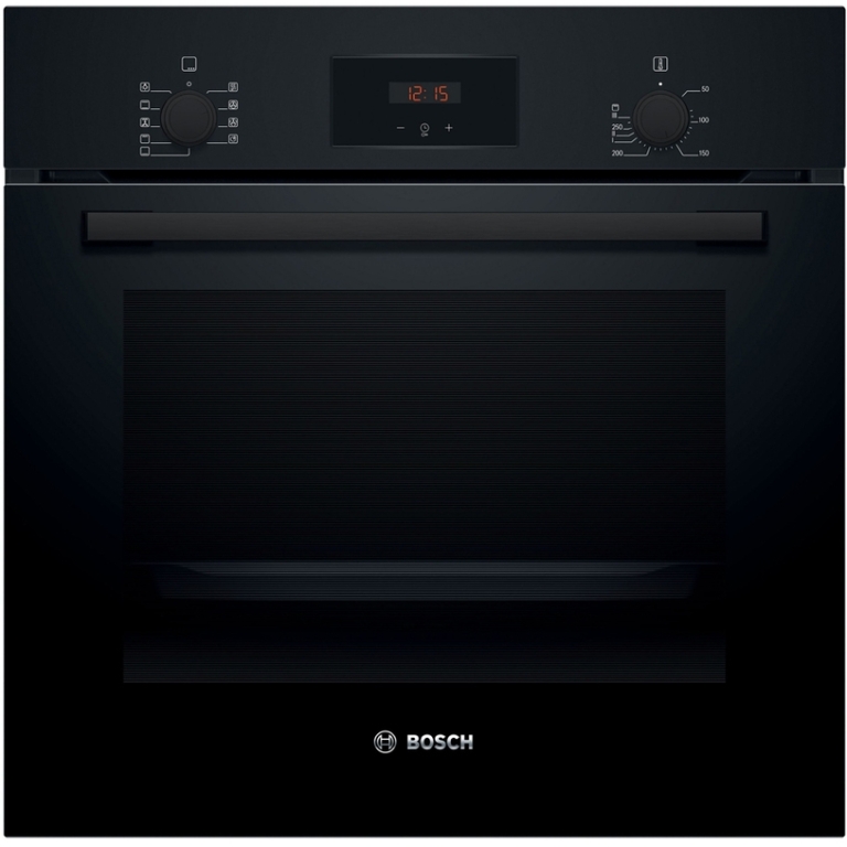 Bosch Φούρνος άνω Πάγκου 66lt χωρίς Εστίες Π59.4εκ. Μαύρος HBF134EB2