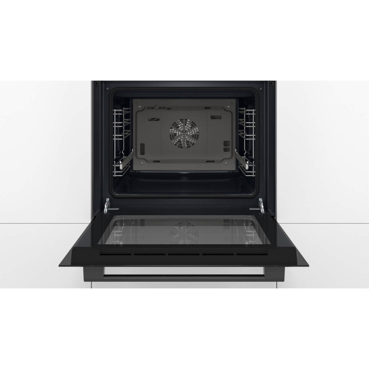 Bosch Φούρνος άνω Πάγκου 66lt χωρίς Εστίες Π59.4εκ. Μαύρος HBF134EB2 - Image 2