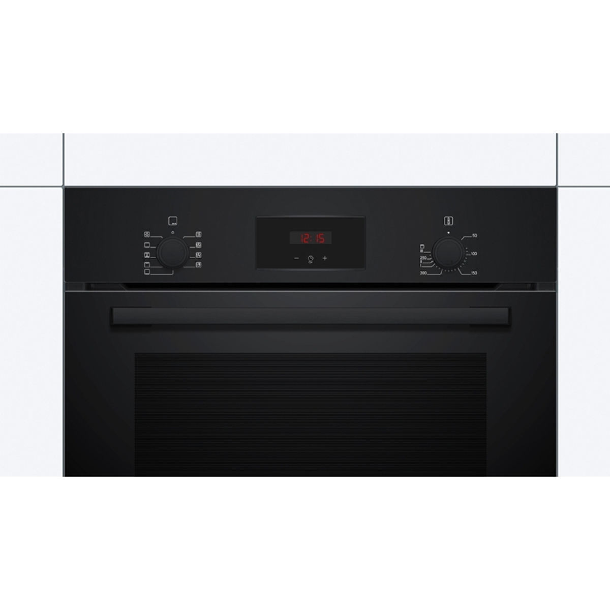 Bosch Φούρνος άνω Πάγκου 66lt χωρίς Εστίες Π59.4εκ. Μαύρος HBF134EB2 - Image 3