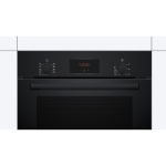 Bosch Φούρνος άνω Πάγκου 66lt χωρίς Εστίες Π59.4εκ. Μαύρος HBF134EB2 - Image 3