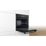 Bosch Φούρνος άνω Πάγκου 66lt χωρίς Εστίες Π59.4εκ. Μαύρος HBF134EB2 - Image 4
