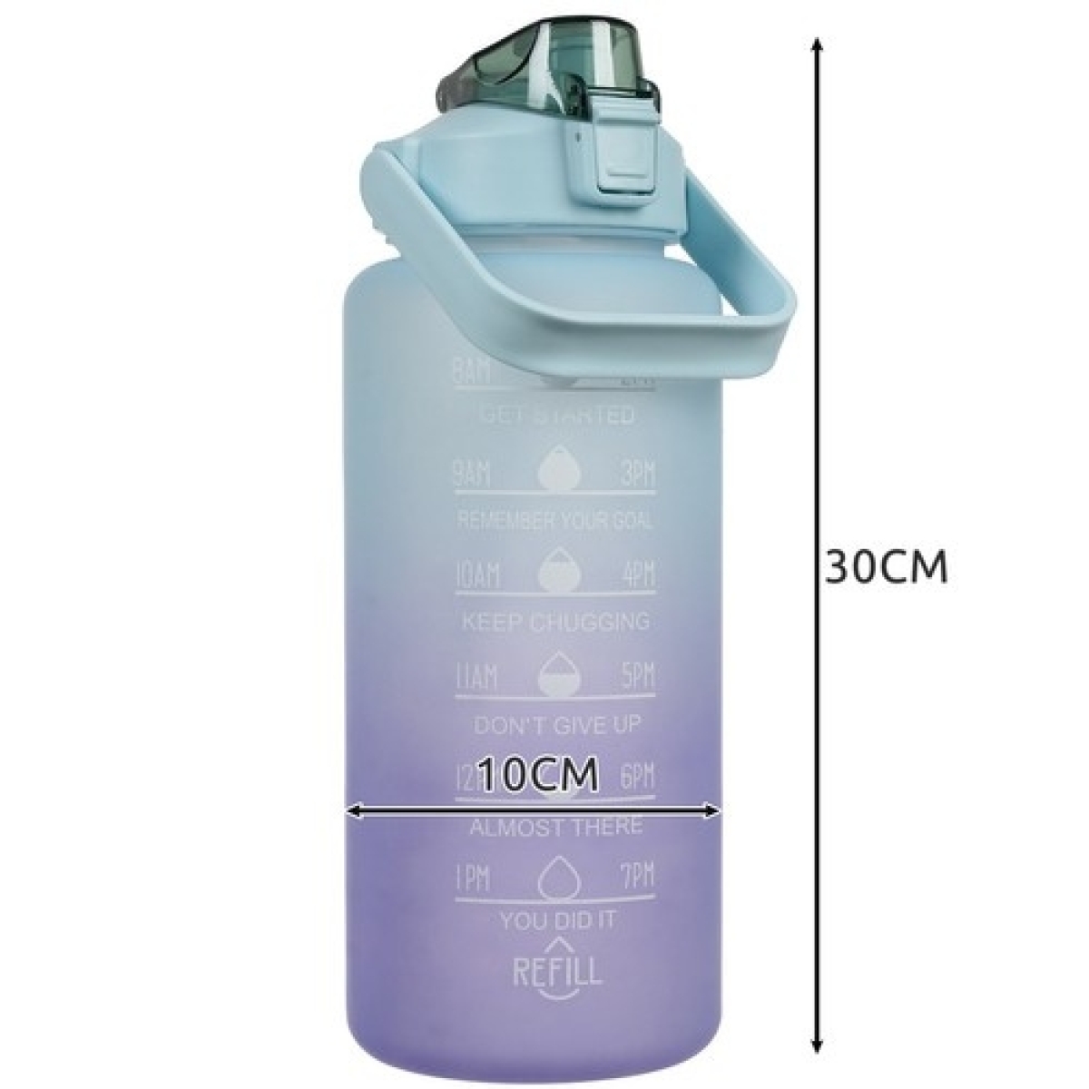 Μπουκάλι Νερού - Παγούρι 2L από PP Μωβ 00024496 - Image 2