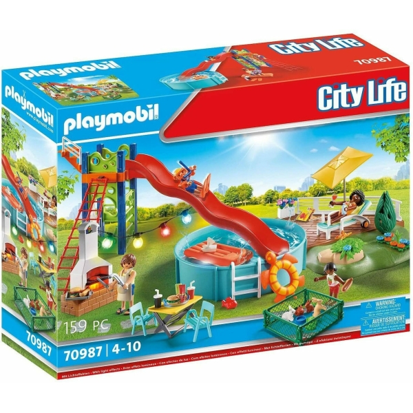 Playmobil City Life Πάρτυ στην Πισίνα για 4-10 ετών