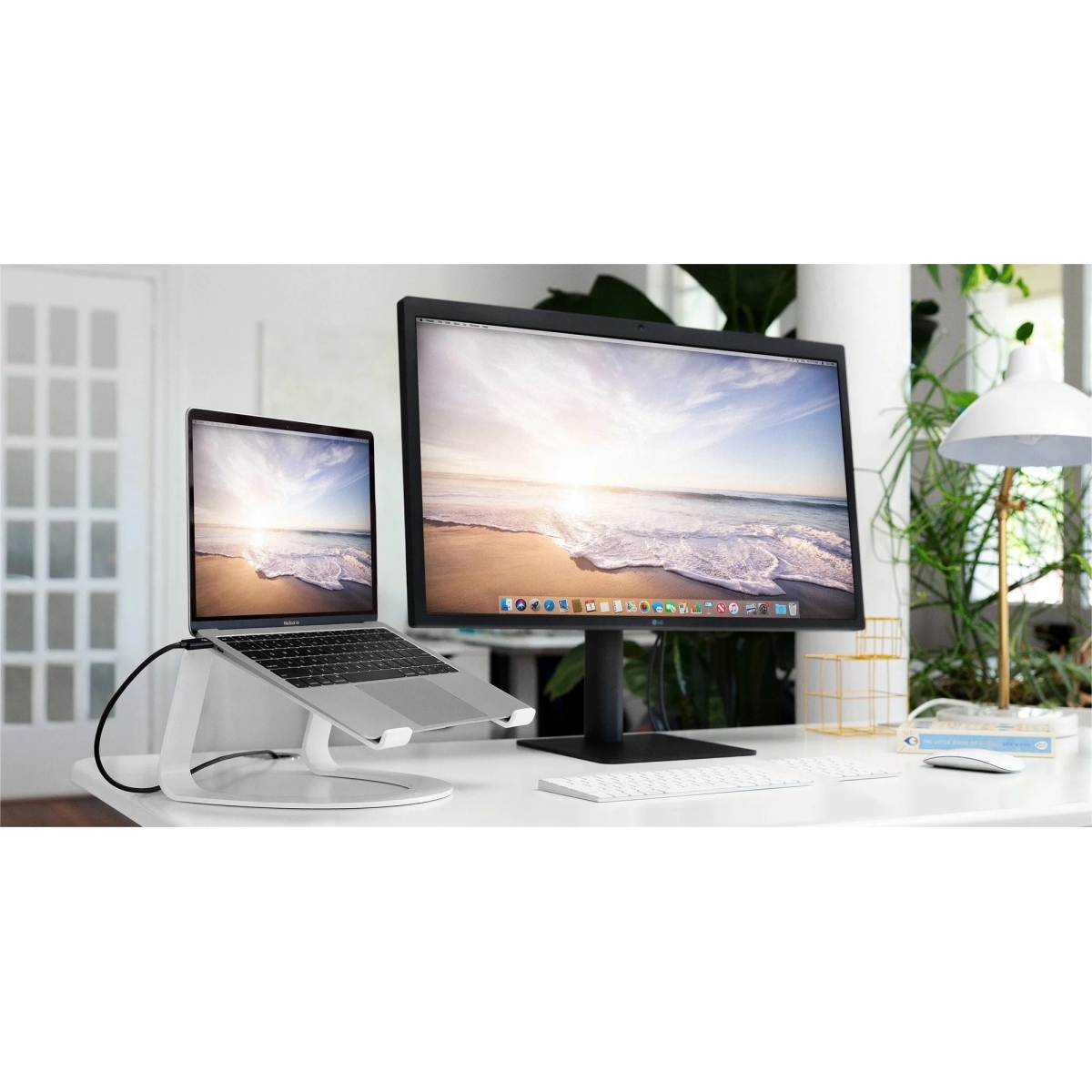 Twelve South Curve Stand για MacBook και Laptop Λευκό 12-1915 - Image 3