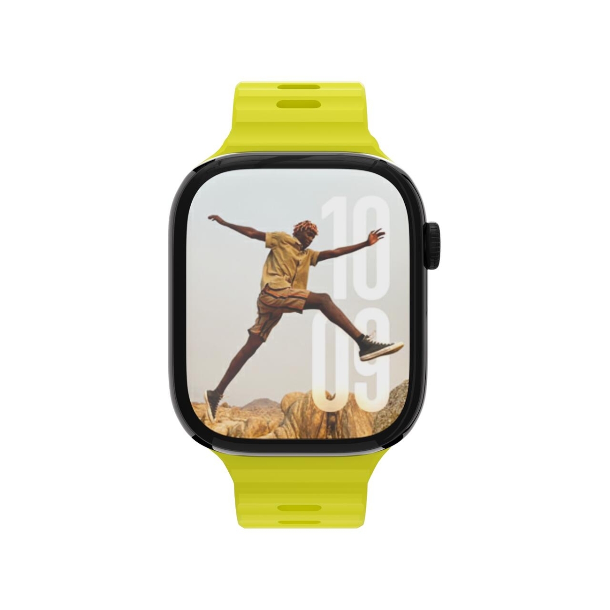 NEXT ONE Λουράκι Σιλοκόνης ACTIVE BAND για Apple Watch 40/42MM FLUORESCENT AW-SM-ACTIVE-FLUO - Image 2