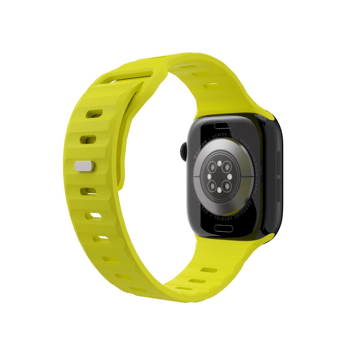 NEXT ONE Λουράκι Σιλοκόνης ACTIVE BAND για Apple Watch 40/42MM FLUORESCENT AW-SM-ACTIVE-FLUO - Image 4