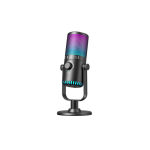 FARFISA FR 130 Επαγγελματικό USB 2.0 Πυκνωτικό Μικρόφωνο Cardoid RGB Επιτραπέζιο για Gaming