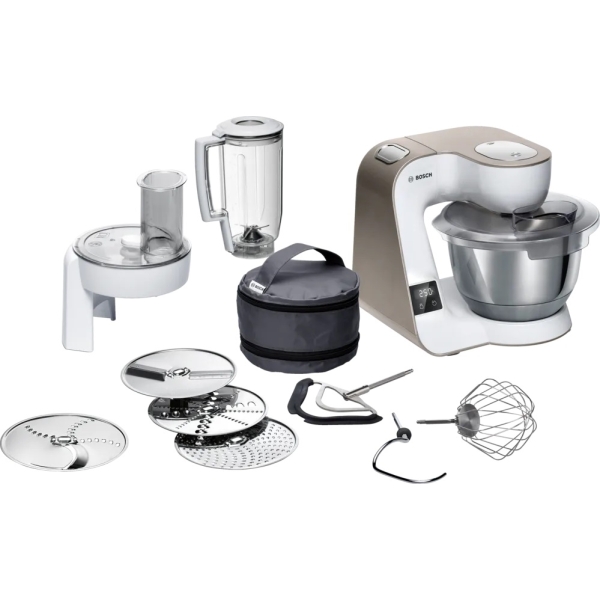 Bosch Κουζινομηχανή 1000W με Ανοξείδωτο Κάδο 3.9lt MUM5XW20