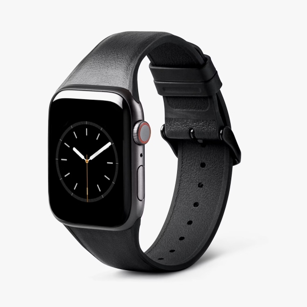 Bellroy Λουράκι για Apple Watch Large Second Edition 44-49mm Μαύρο TAWD-BLK-136