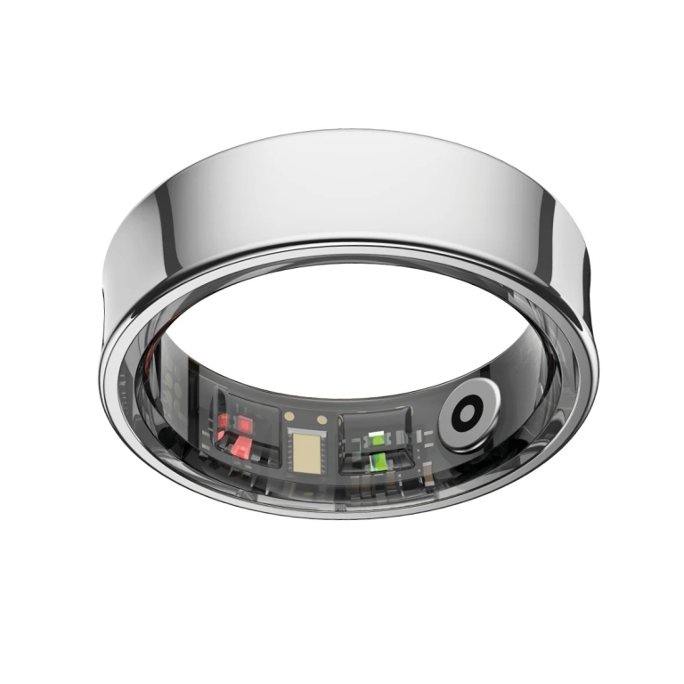 NOLATR Smart Ring ELITE LUX Silver - Size 12 L1S12