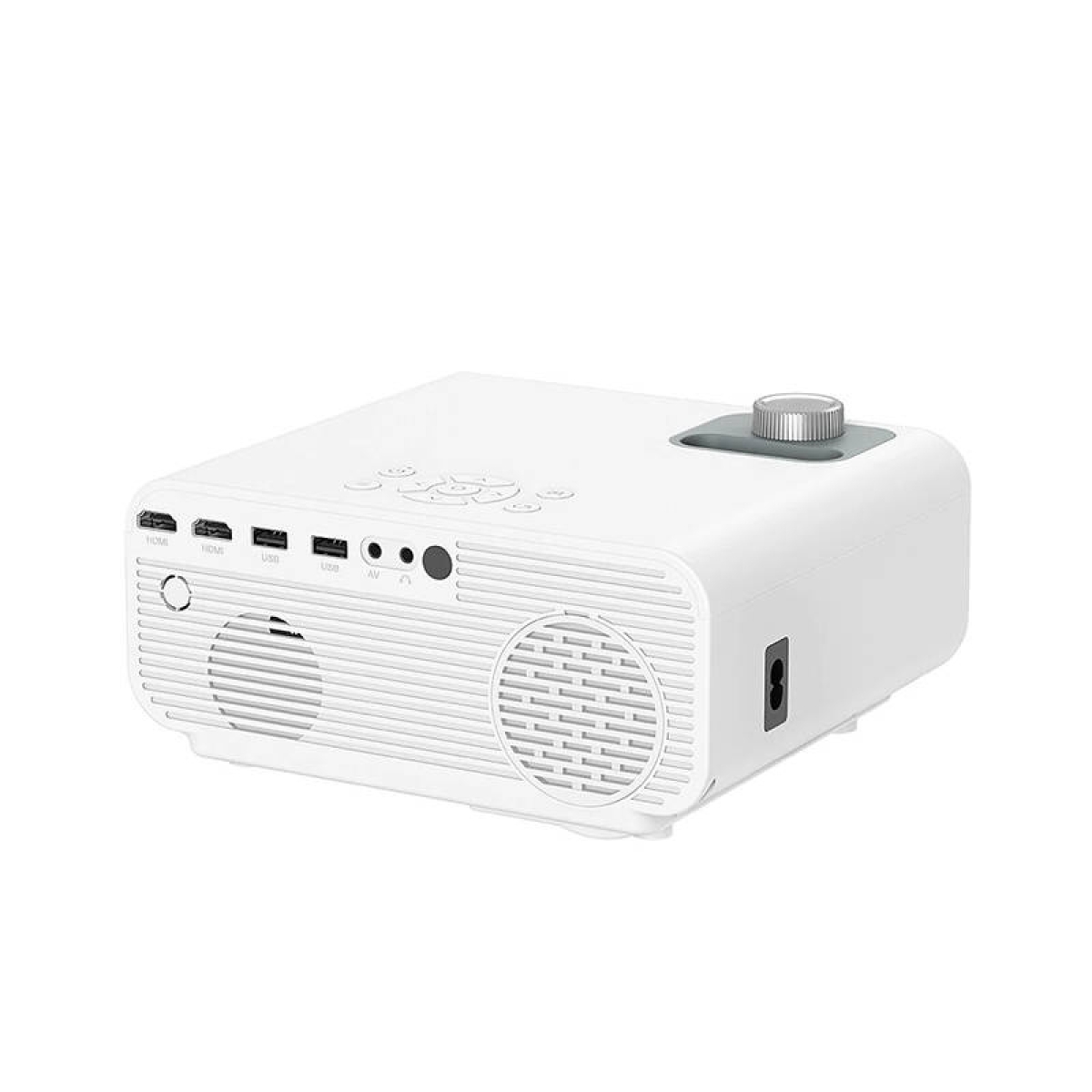 BlitzWolf BW-V5 Projector LCD Full HD Λάμπας LED με Ενσωματωμένα Ηχεία Λευκός BW-V5 - Image 2